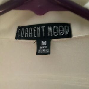 Current Mood Ivory Blouse